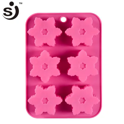 China Factory Cheap Price Snow Flower Snowflake Design Cake Baking Hot Cake Mold