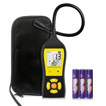 Handheld Gas Leak Detector and Analyzer for Combustible Gases