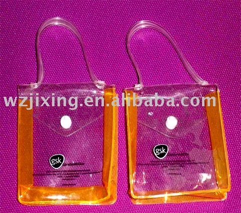 Cosmetics bag/ pvc soft bag/polyvinyl chloride bag