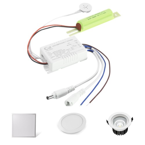 Suporte 3-20W Kit de emergência LED