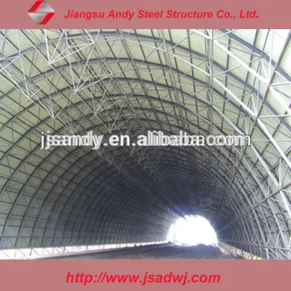 Arch Steel Space Frame for Mining Coal Storage