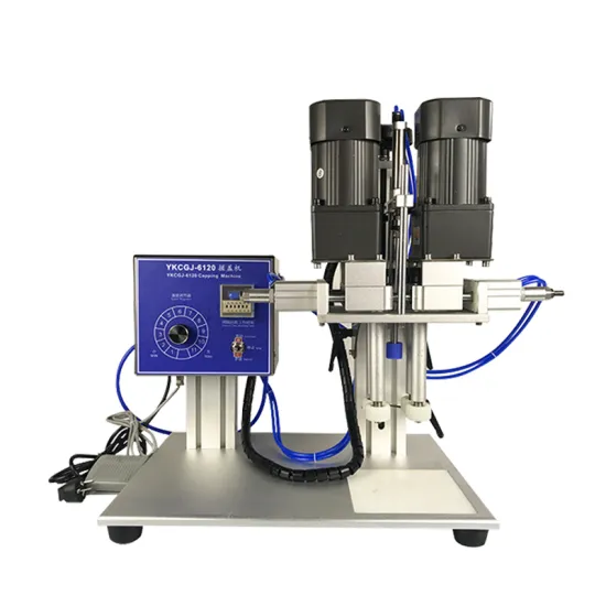 YKCGJ-6120 Pneumatic Automatic Duckbill Capping Machine