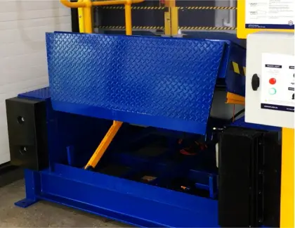 Mechanical dock leveler equipment