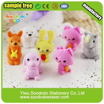 Fried Drumstick Shaped Eraser,Stationery Promotion Eraser