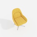 Silla giratoria sin ruedas