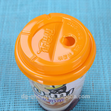 U-Loveit PS Plastic Lids/Ceramic Bowl Plastic Lid/Paper Cup with Plastic lids