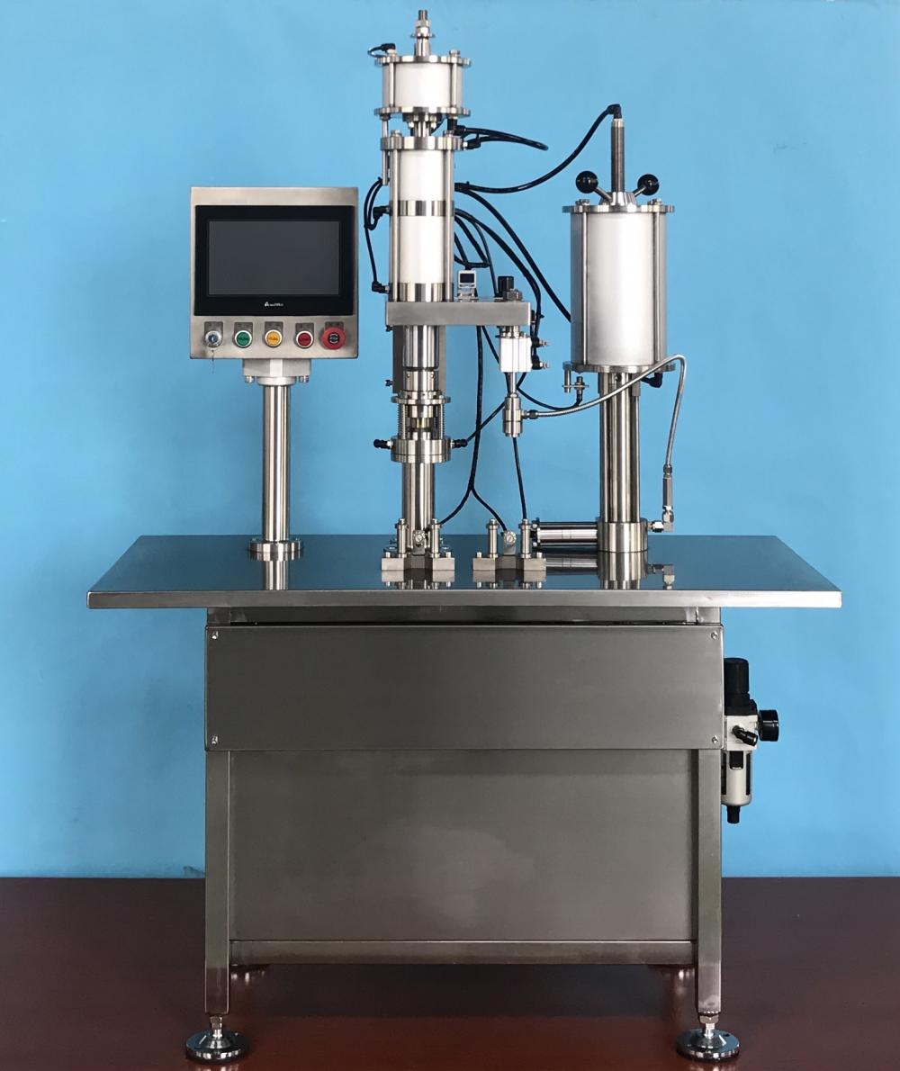 Semi Automatic Aerosol Filling Machines 9