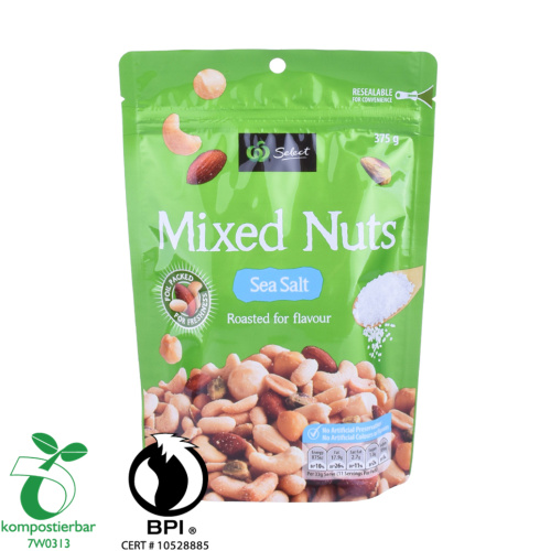 Printed Recyclable Nut bag stand up food pack