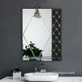 Customizable Double Layered Colorful Wall Shelf and Bathroom Mirror for Enhanced Bath Room Décor