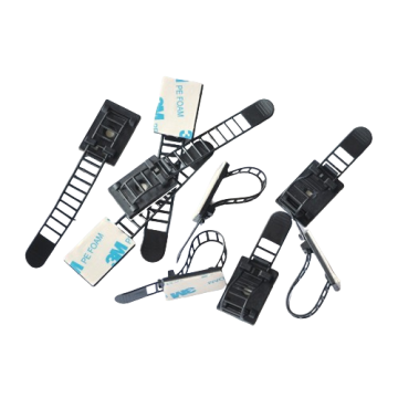 Adjustable Cable Ties Zip Ties Self Adhesive Wire Clamp Mount Holder