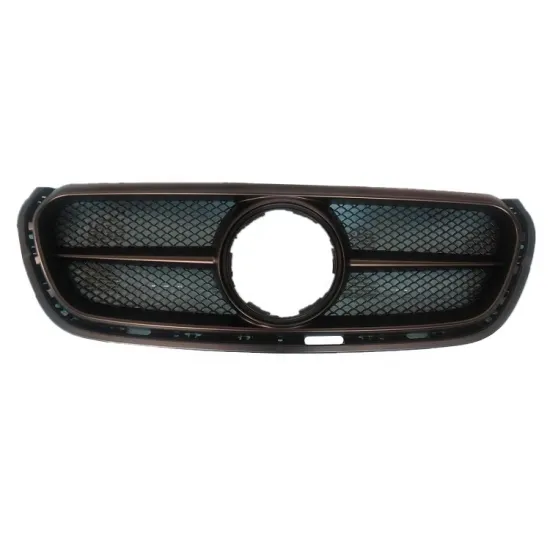 High-Quality Glossy Black Radiator Grill for Mercedes-Benz X-Class Pickup (2018)