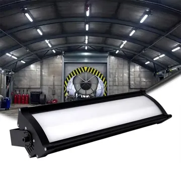 2FT 4FT 200W ETL DLC Listed Dust-Proof LED Linear High Bay Light Fixture for Factories