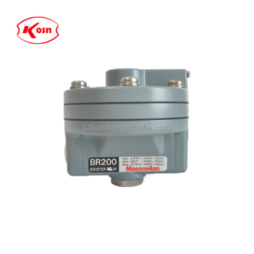 Amplificatore e relè del compressore Masoneilan originale: modelli BR200 e BR400 - Soluzioni amplificatori operate dall'aria