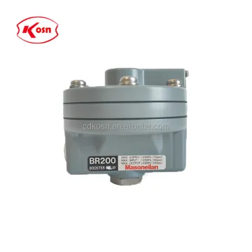 Original Masoneilan Supercharger Amplifier & Relays: BR200 & BR400 Models - Air-Operated Amplifier Solutions
