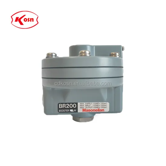 Original Masoneilan Supercharger Amplifier & Relays: BR200 & BR400 Models - Air-Operated Amplifier Solutions