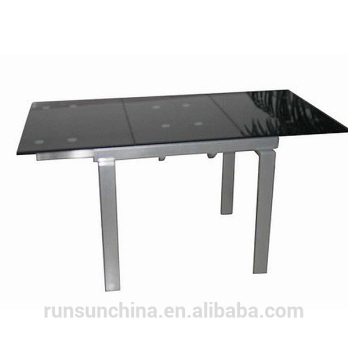 ST-068 12 seater extendable glass dining table