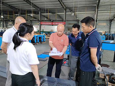 Technical training for screw type compressor 
