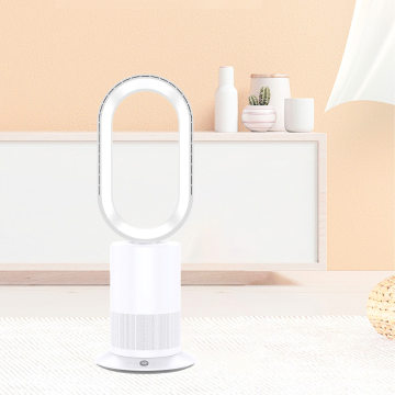 2024 New Leafless 40W Strong Wind Portable Air Cooling Bladeless Fan