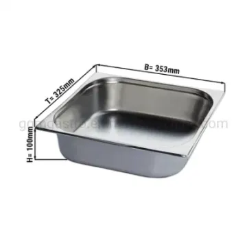 High Quality Restaurant Kitchenware Equipment Stainless Steel Food Container