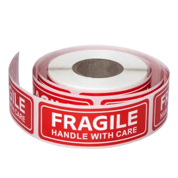 Warning labels fragile Handling Stickers Label