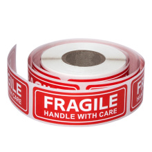 Warning labels fragile Handling Stickers Label