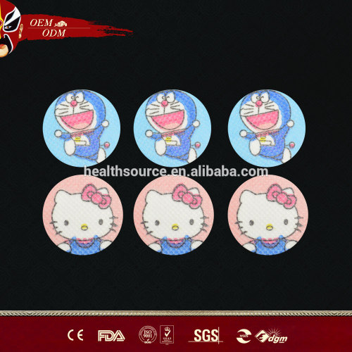 Sample free ew products cartoon japanese natural Baby Anti Mosquito Patch/Mosquito Repellent Patch