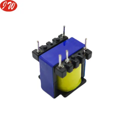 ferrite core transformer EE13 blue-yellow transformer
