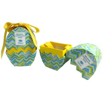Creative lid and base Egg-shape Tea paper box