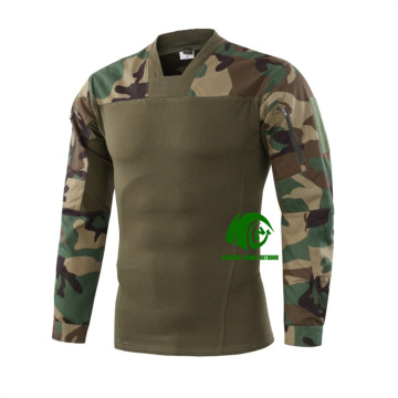 Kango Camouflage Long Sleeve T-shirt for Outdoor Tactical Activities