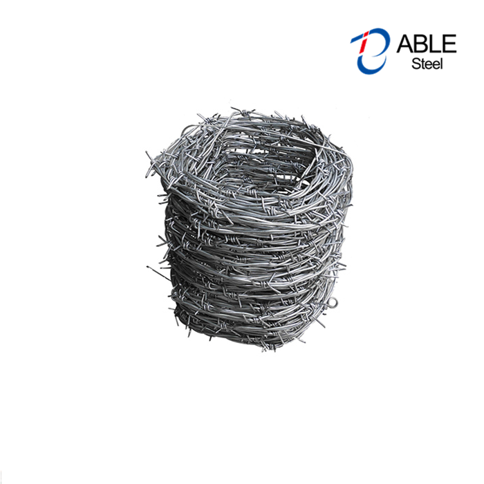 Galvanized Barbed Wire Fencing