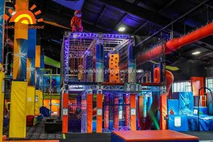 Indoor Ninja Warrior Gym For Adult