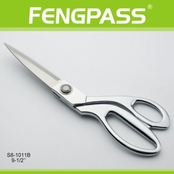 S8-1011B 9.5 inches Stainless Steel Blades With Zinc Alloy Handle Scissors For Cutting Fabric