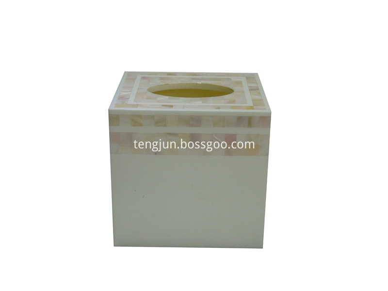 freshwater shell tissue box