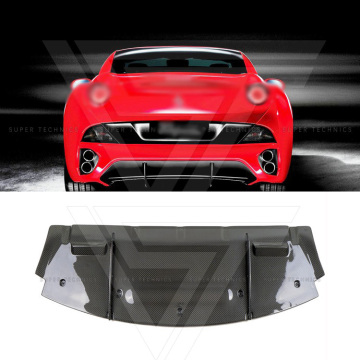 Carbon Fiber Rear Middle Lip Spoiler for 2009-2014 Ferrari California