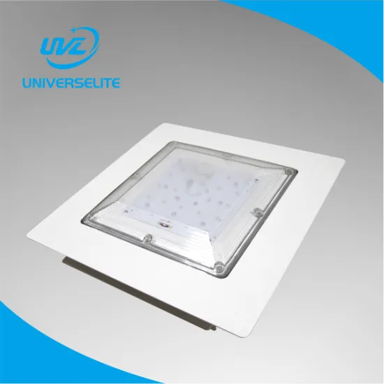 LED recessed ceiling light IP65 40w-120w waterproof recessed lights led gas station canopy light