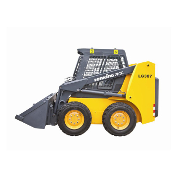 Xinchaieu Kubota เครื่องยนต์ขับเคลื่อนราคาต่ำ 1230 กก. ความจุโหลด CDM312 Mini Wheel Skid Steer Loader