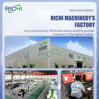 RICHI Complete Floating Aquatic Feed Production Line Supplier