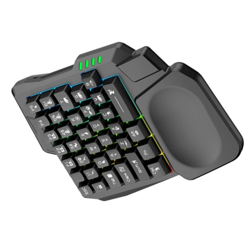 Small Keyboard for Mobile Gaming One-Handed RGB Backlit Keyboard For Xbox Factory