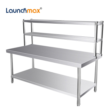 Commercial Stainless Steel Over-Bench Shelf for Kitchen Equipment