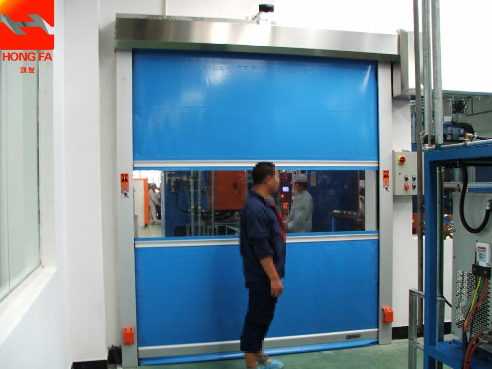 Industrial Plastic PVC Fast Action Rolling Door