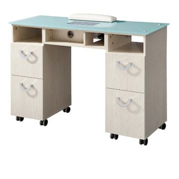 Modern Nordic Nail Salon Furniture: Marble Nail Tables and Chairs