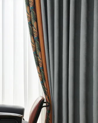 Simple stitching thickened curtains
