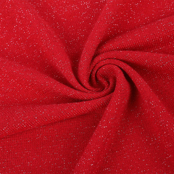 Polyester Lurex Jersey Novelty tissu