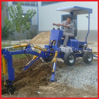 22HP Diesel Engine Towable Backhoe