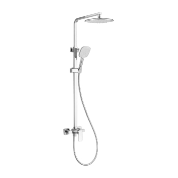 Shower combination for exposed installation