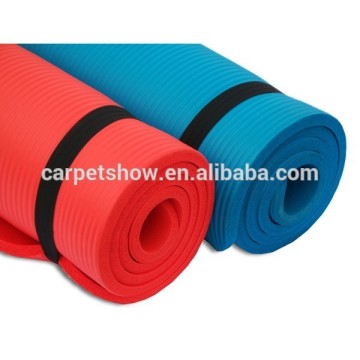 Waterproof NBR gym exercise mat / fitness yoga mat
