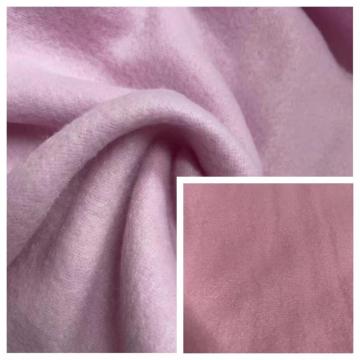 100%polyester two side brush fabric with nice handfeel