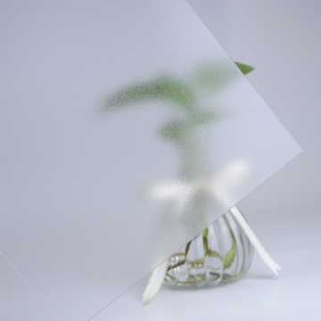 Пользовательский прозрачный матовый поликарбонатный маточный лист