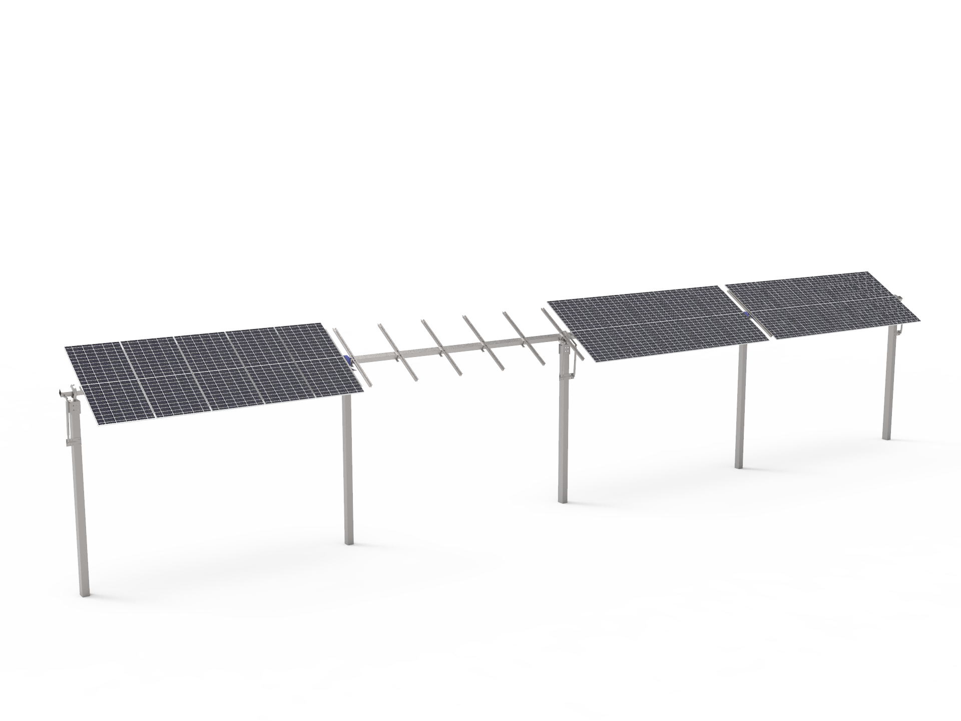 Flat Single Axis Tracking Bracket 1P