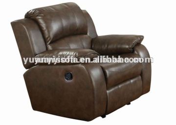 YRC8021 Promotion & Best selling style rocking & swivel leather recliner chair